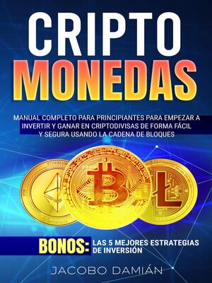 cover image of Criptomonedas
